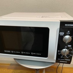 【お譲り先決定】【東日本 50Hz専用】アイリスオーヤマ 電子レ...