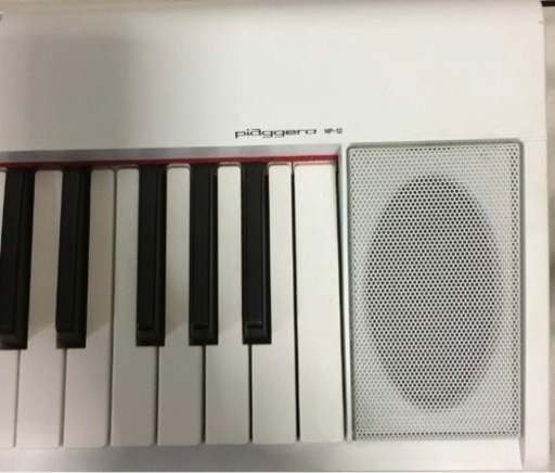 ヤマハ YAMAHA 電子キーボード piaggero ホワイト NP-12