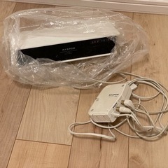 決まりました　　テレビのアンテナとブースター