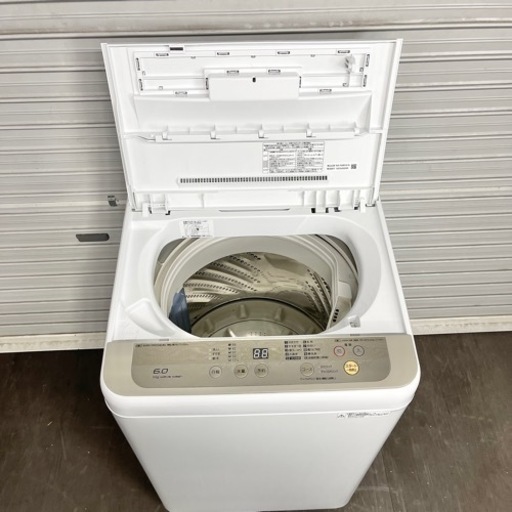 ?激安‼️16年製パナソニック6キロ全自動電気洗濯機 NA-F60B10?N133