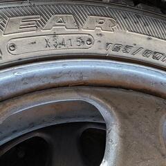 ⑧冬165/60R15 ホイール付の画像