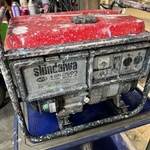 話し中　整備しました。実動発電機 Shi ndaiwa シンダイワ　EGR2600