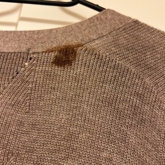 ロングニットカーディガンの画像