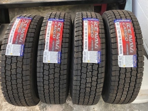 ［SOLD］新品13インチ ホイール スタッドレス 165/80R13  プロボックス サクシード  ADバン他