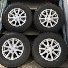 ［SOLD］新品13インチ ホイール スタッドレス 165/80...