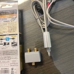 テレビBS.CS 4K.8K分配器　コード　HDMIの画像