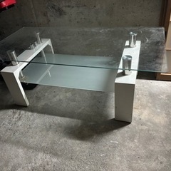 ガラス　センターテーブル
