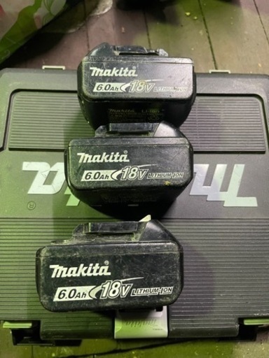 マキタ 18Vバッテリー　6Ah 値下げ中