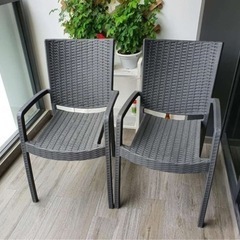 IKEA ガーデンチェア　2脚