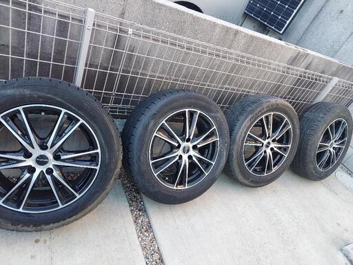 アルミホイール付きタイヤ 215/60/17 4本