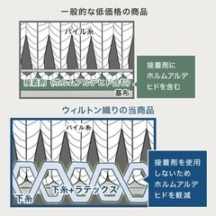 LOWYA [185×185] 正方形ラグ ウィルトン織 ベルギー産 ペルシャ絨毯風の画像