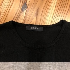 ナノユニバース　ニット　XLの画像