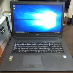 ノートパソコン Win10Pro Core-i7 GTX1050...