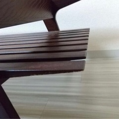 （引き取り先が決まりました）ガラスのローテーブルの画像