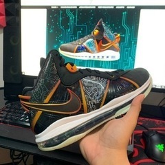 Lebron 8 x Space Jamの画像