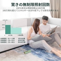 プレゼントなどに★【新品未使用】IPL光脱毛器　100万回照射の画像