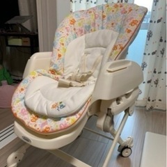 combi コンビ 手動ネムリラ ハイローチェアの画像