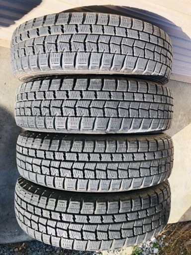 165/65R14軽自動車コンパクトカー用アルミ付きバリ山4本組