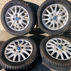 冬タイヤ 155/65R13 軽自動車用アルミ付きスタッドレス4本組