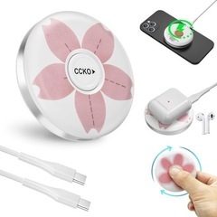【新品未使用】ワイヤレス充電器 磁気ワイヤレス充電器 日本PSE...