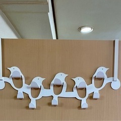 小鳥のドアフックの画像