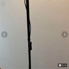 IKEA フロアライト　LED電球付きの画像