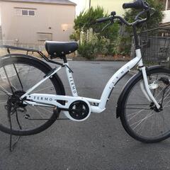 26インチ　自転車　書類ありの画像