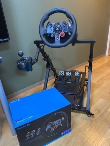 ☆ハンドルコントローラー:G29 ロジテック・ロジクール/☆シフター/☆ホイールスタンド: STRASSE XZERO製/セット