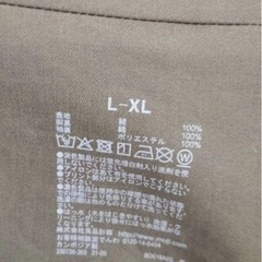 MUJI 無印良品 トレンチコート L〜XL　カーキ　MUJI LABOの画像