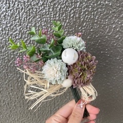 コサージュとしても使用可♡フラワーアレンジメント