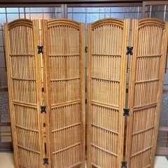 パーテーション　仕切り　ついたて　木製の画像