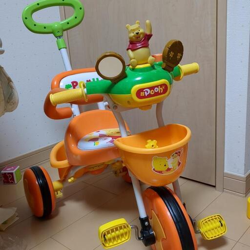 ぷーさん　三輪車