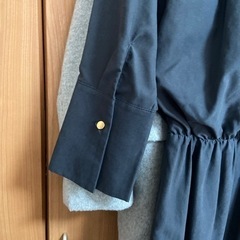 値下げ！冬服2点セット　コート　ワンピースの画像