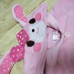 ぼんぼんリボン　着ぐるみパジャマ　サンリオ　子供　防寒着　の画像