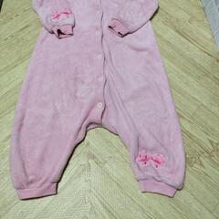 ぼんぼんリボン　着ぐるみパジャマ　サンリオ　子供　防寒着　の画像