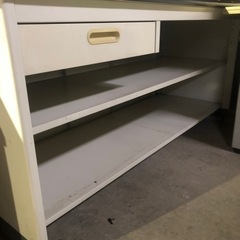 業務用 作業台 レジ台 梱包作業 良品 150×60×72cmの画像