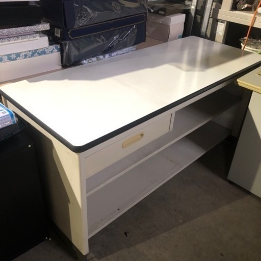 業務用 作業台 レジ台 梱包作業 良品 150×60×72cm