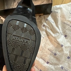 ランバン　ブーツ　23cmほど　本革の画像