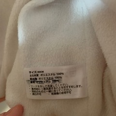 キッズ　もこもこアウター　90センチの画像