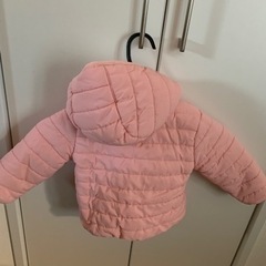 キッズ　もこもこアウター　90センチの画像