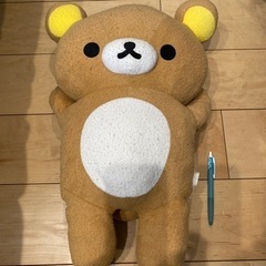 リラックマぬいぐるみ＆ティッシュボックスケースの画像