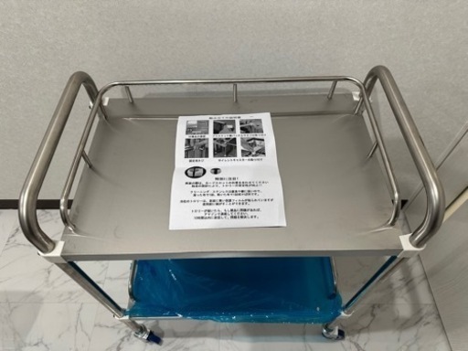 ステンレス製　ワゴン　台車　新品　未使用！組立済み