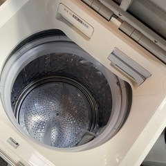 SHARP 洗濯乾燥機 8kg ES-PX8D-S 2020年製●E104T856