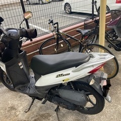 2016年式スズキアドレス110 ce47aの画像