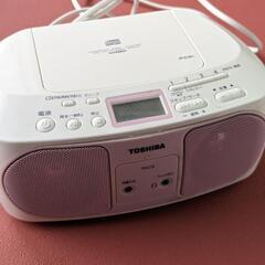 CD ラジオ　東芝製
