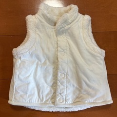 UNIQLO ベスト　ボア　リバーシブルの画像