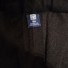 　ユニクロ　ズボン2本　150センチの画像