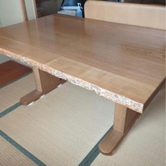 カリモク 半額にしました?ダイニングテーブル コタツ機能付き