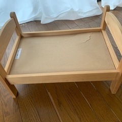 IKEA 人形用ベッド　ぬいぐるみ　おままごと