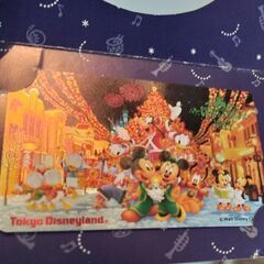 ディズニー　クリスマス　1995年　テレカの画像
